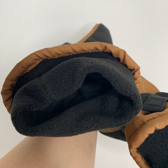 Carhartt Men's A616 Waterproof Mitt Glove Large, Brown / Black - Picture 6 of 12